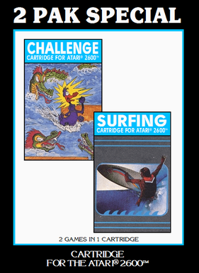 2 Pak Black - Challenge, Surfing