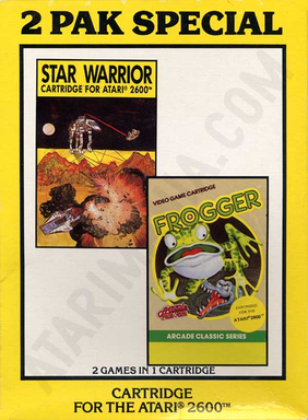 2 Pak Special Yellow - Star Warrior,Frogger