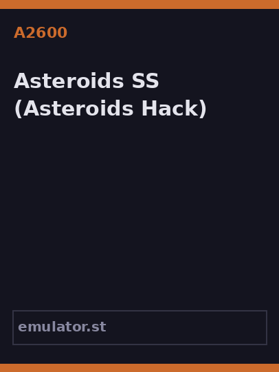 Asteroids SS