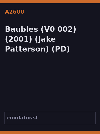 Baubles