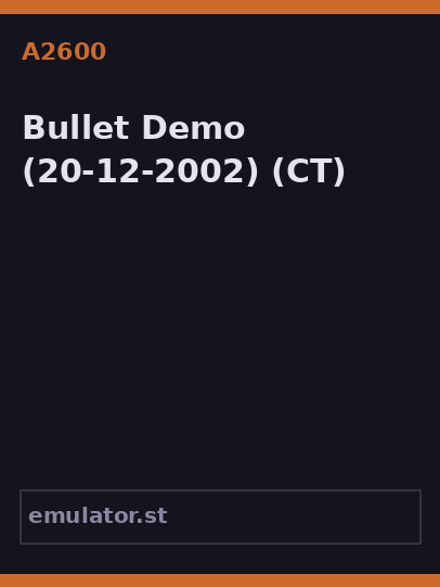 Bullet Demo