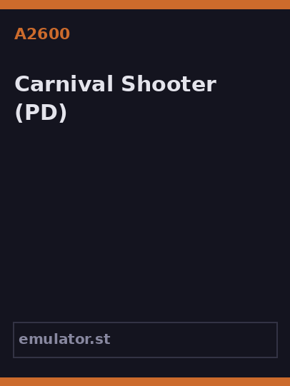 Carnival Shooter