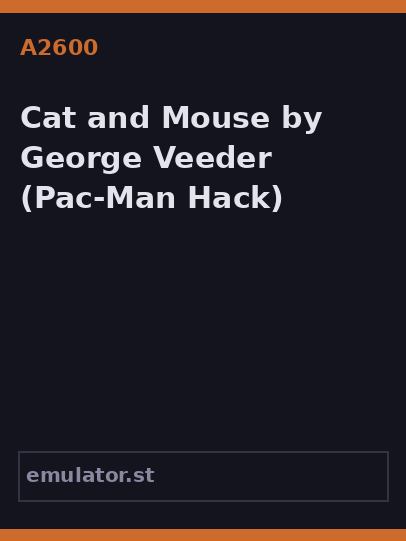 Cat and Mouse by George Veeder