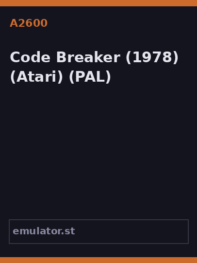Code Breaker