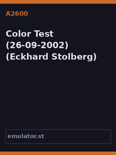 Color Test