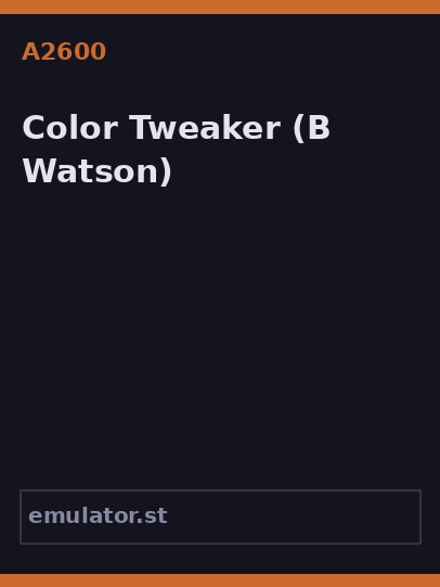 Color Tweaker