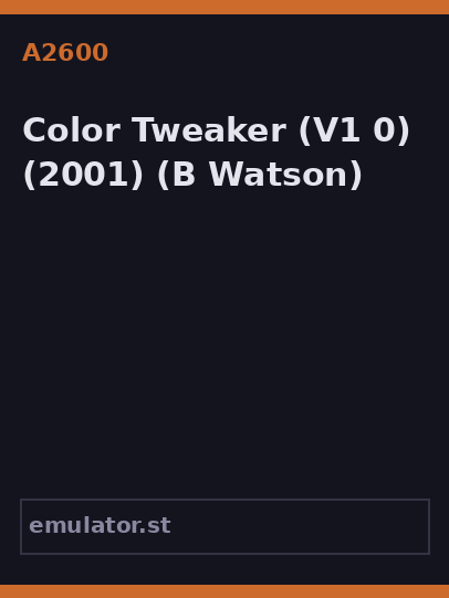 Color Tweaker