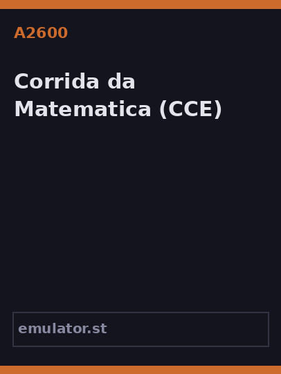 Corrida da Matematica