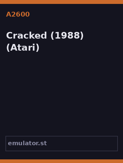 Cracked