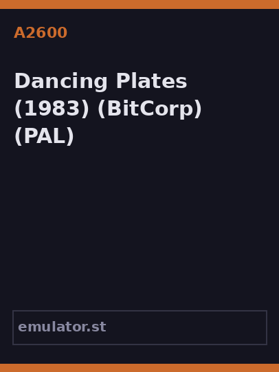 Dancing Plates
