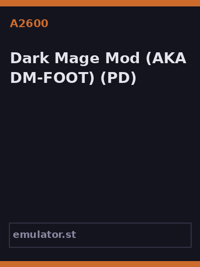 Dark Mage Mod