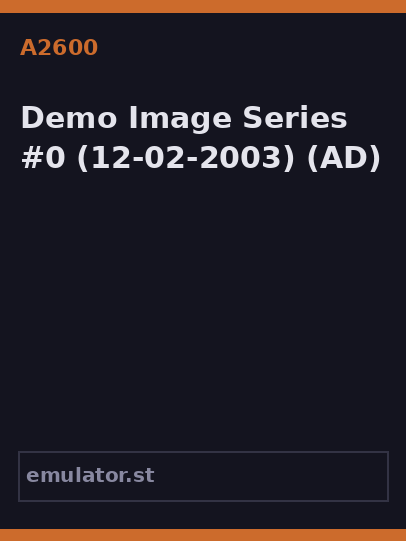 Demo Image Series #0