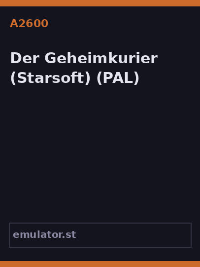 Der Geheimkurier