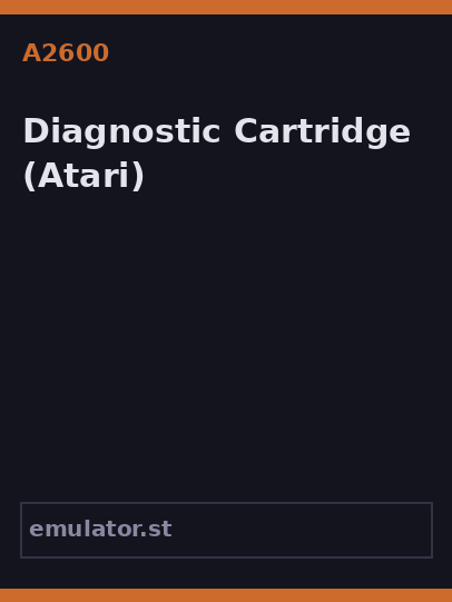 Diagnostic Cartridge