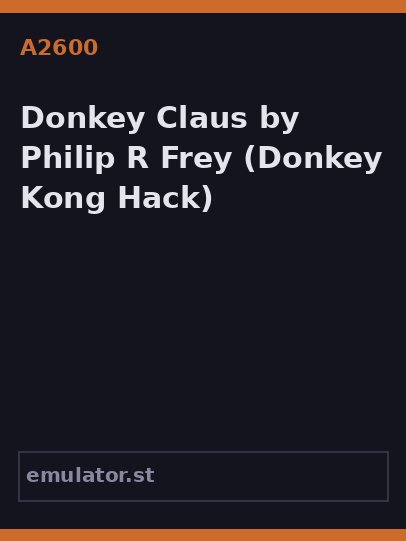 Donkey Claus by Philip R. Frey