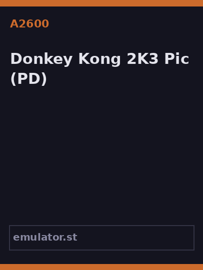 Donkey Kong 2K3 Pic