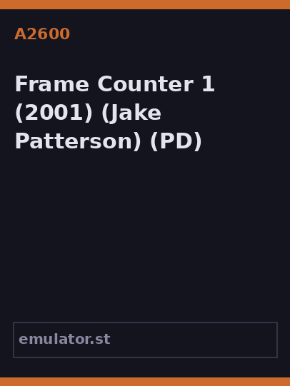 Frame Counter 1