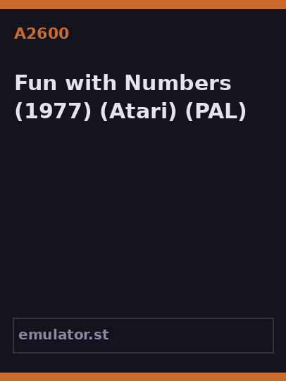 Fun with Numbers