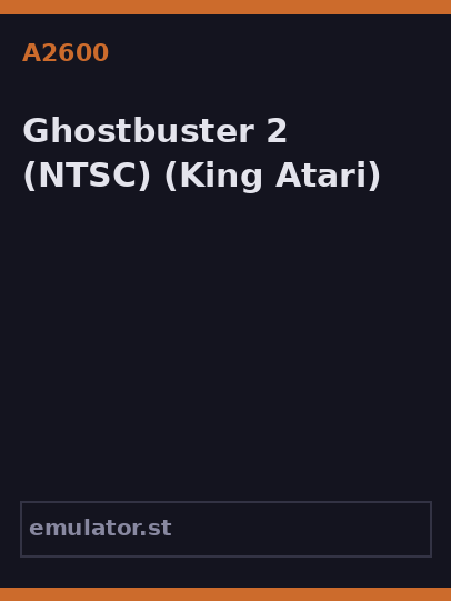 Ghostbuster 2