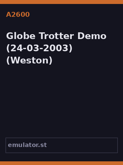 Globe Trotter Demo