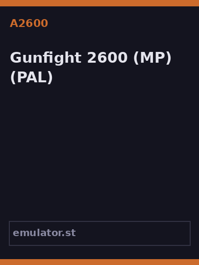Gunfight 2600