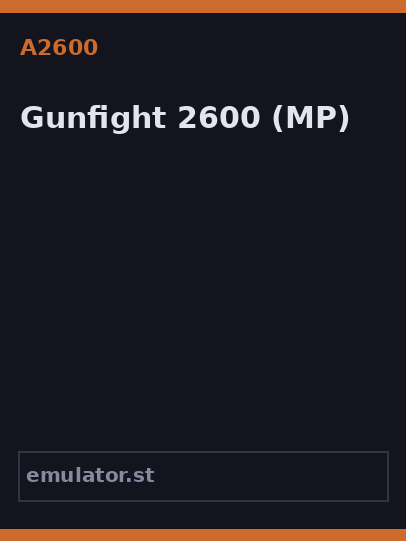 Gunfight 2600