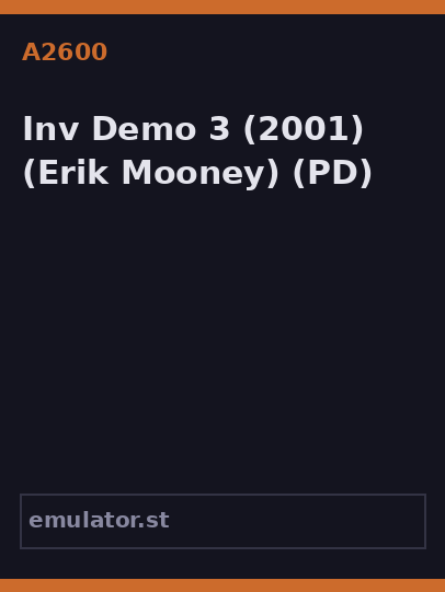 Inv Demo 3
