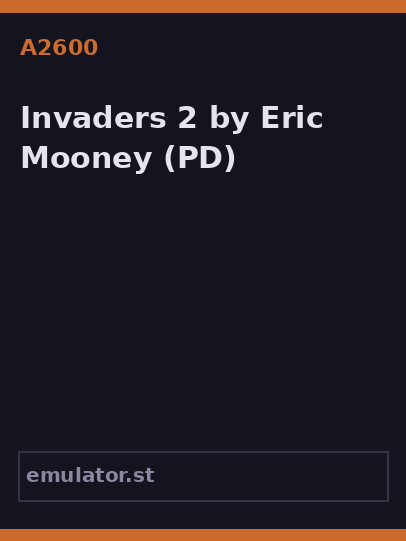 Invaders 2 by Eric Mooney