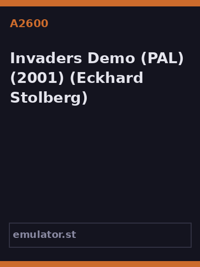 Invaders Demo