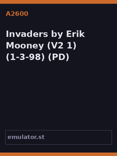 Invaders by Erik Mooney