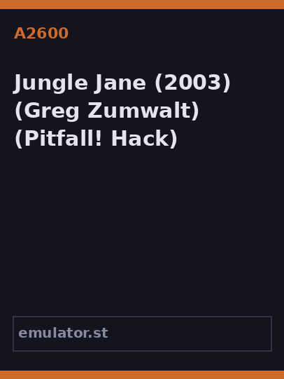 Jungle Jane