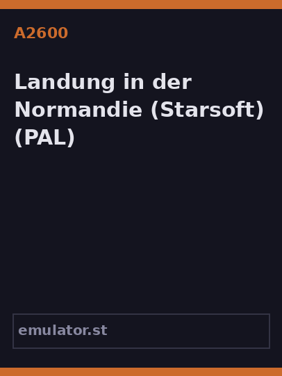 Landung in der Normandie