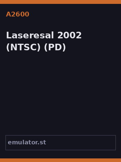 Laseresal 2002