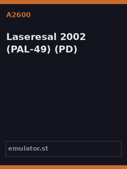 Laseresal 2002