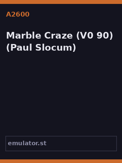Marble Craze