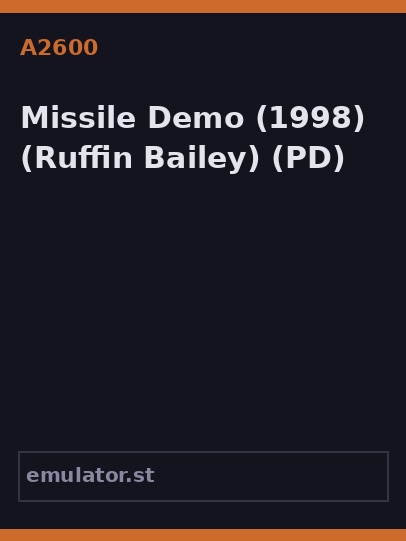 Missile Demo