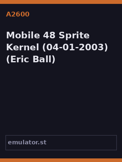 Mobile 48 Sprite Kernel
