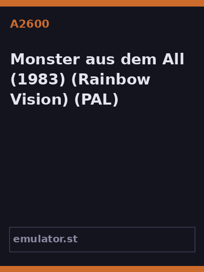 Monster aus dem All