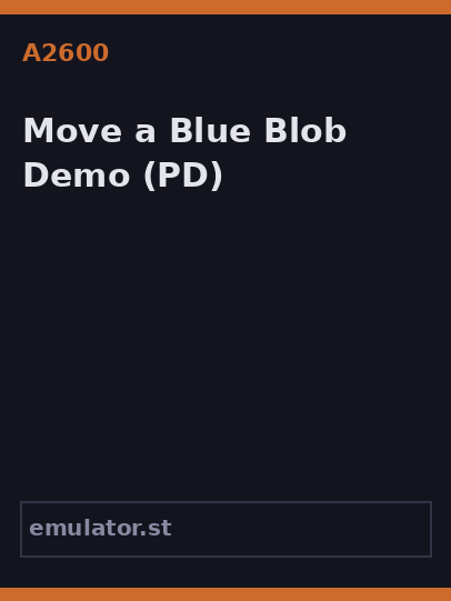 Move a Blue Blob Demo