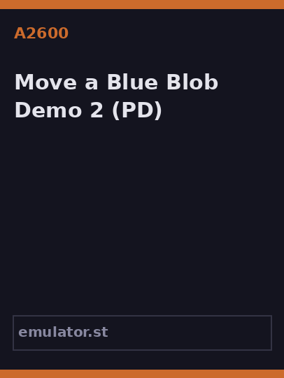 Move a Blue Blob Demo 2