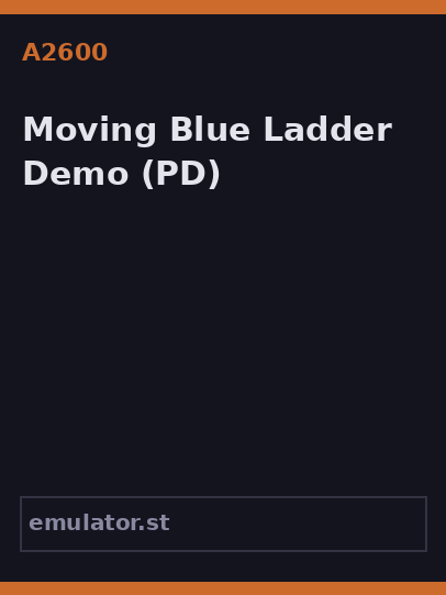 Moving Blue Ladder Demo