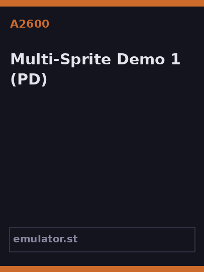 Multi-Sprite Demo 1