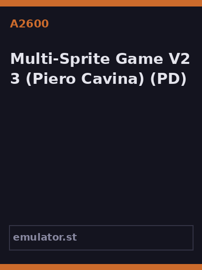 Multi-Sprite Game V2.3