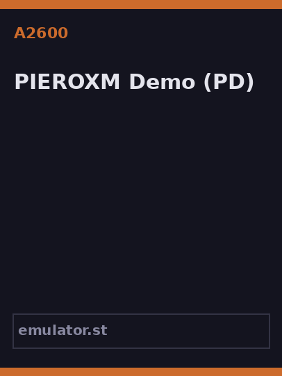 PIEROXM Demo