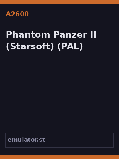 Phantom Panzer II