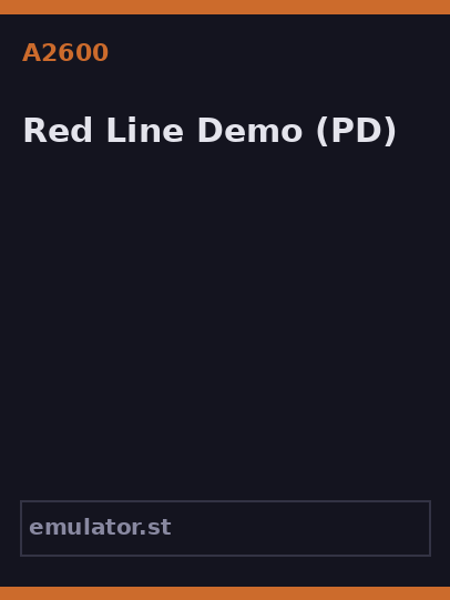 Red Line Demo