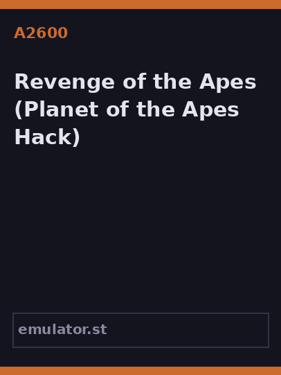 Revenge of the Apes