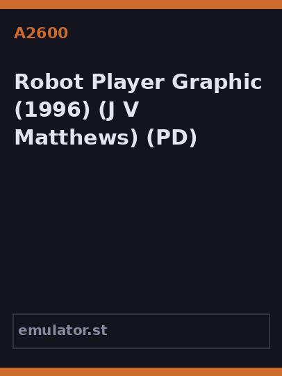 Robot Player Graphic