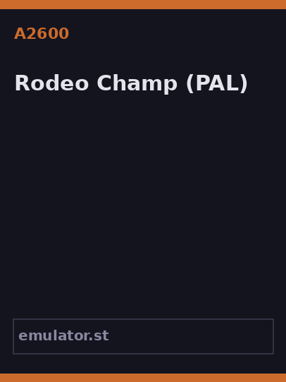 Rodeo Champ