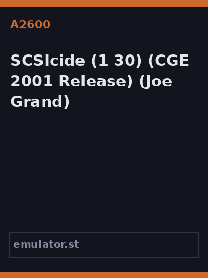SCSIcide